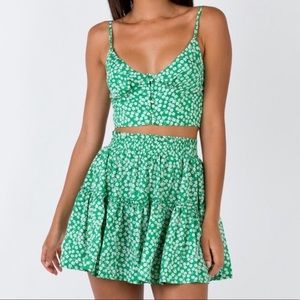 Green Princess Polly Two Piece Set